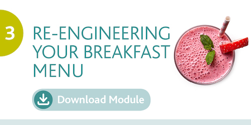 Download button for reengineering your breakfast menu